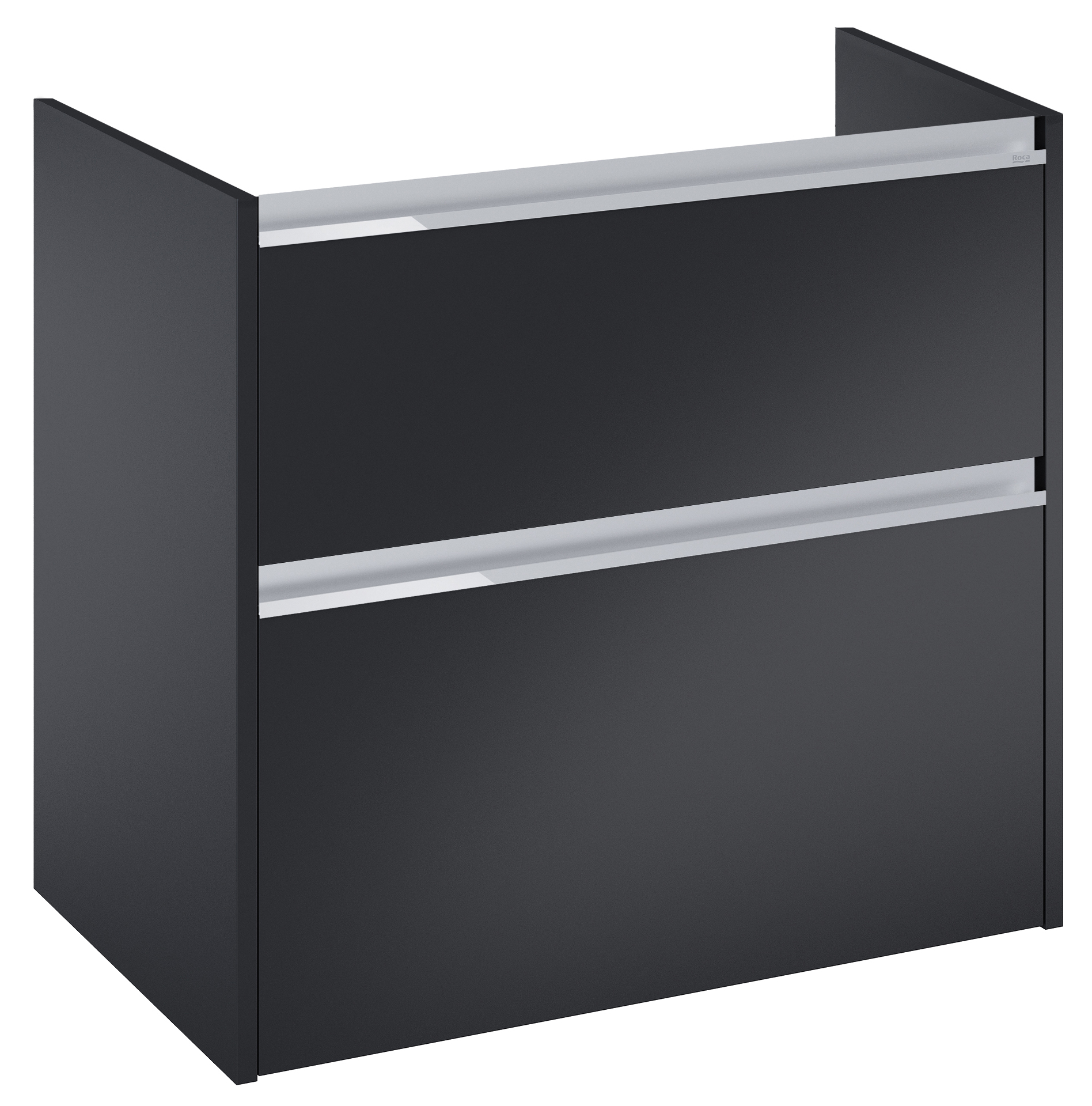 Roca Gap Pro armadietto 78.5x37.6x63.5 cm sottolavabo sospeso nero A857910532