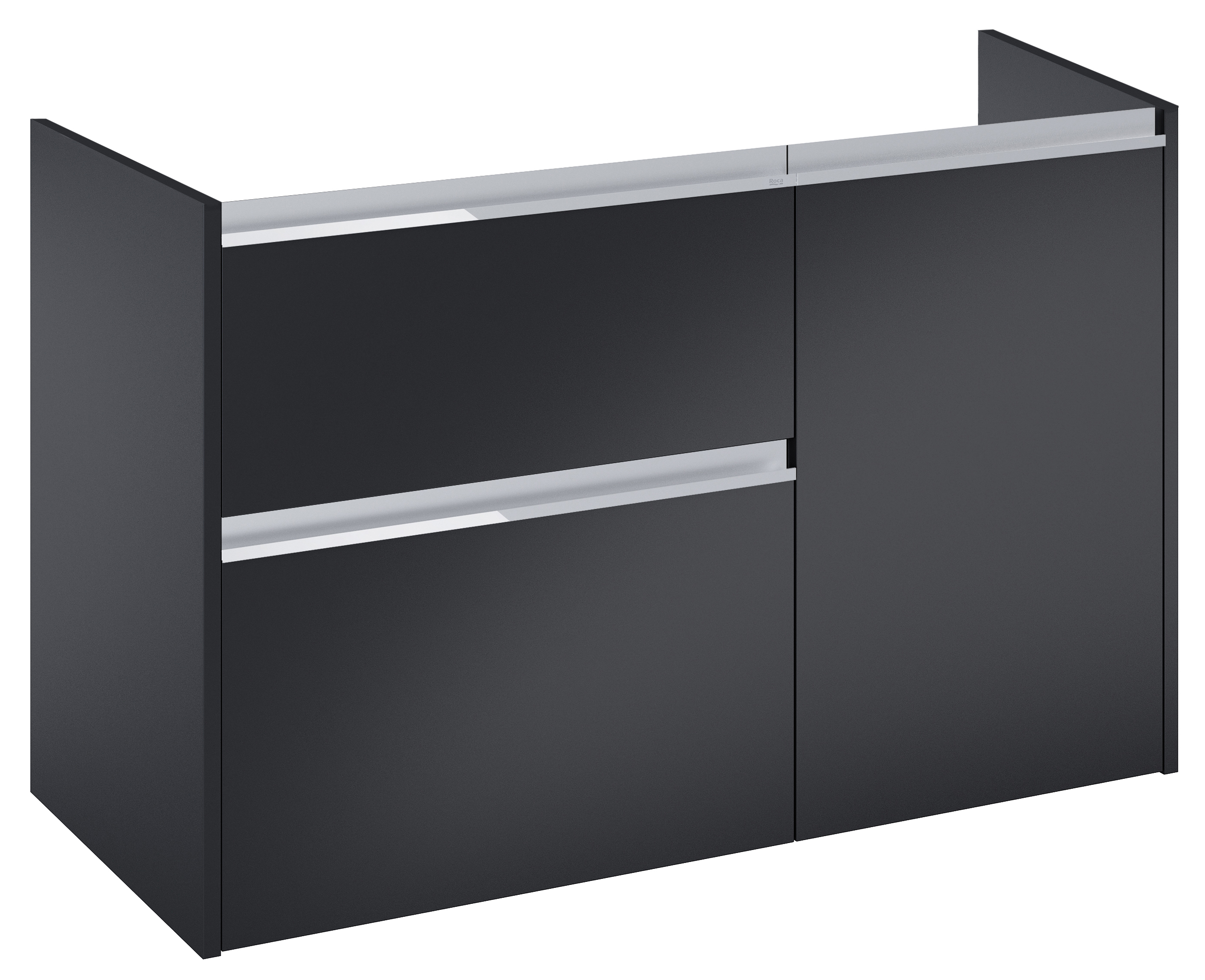 Roca Gap Pro armadietto 98.5x45.1x63.5 cm sottolavabo sospeso nero A857904532