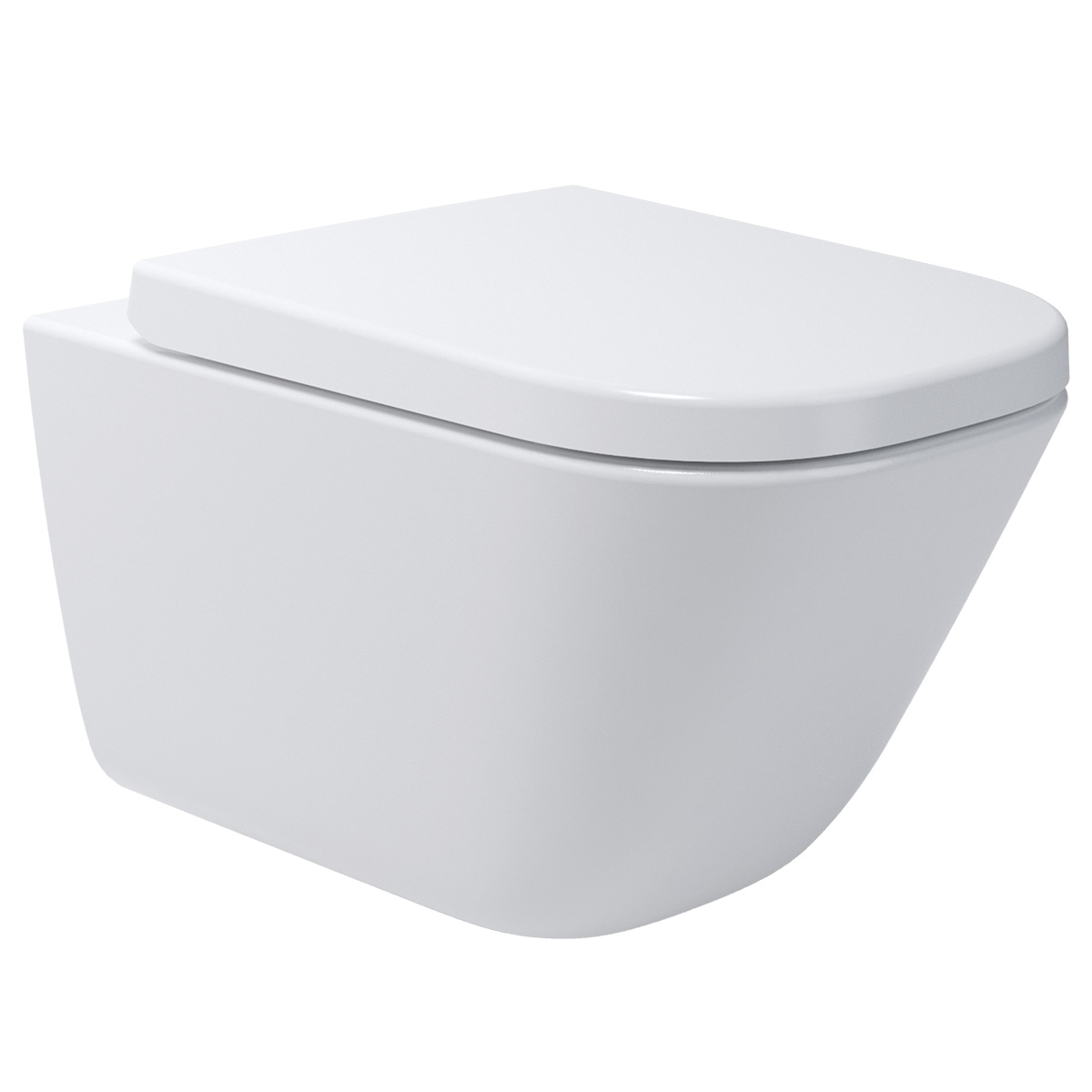 Oltens Hadsel vaso wc sospeso senza brida bianco lucida 42039000