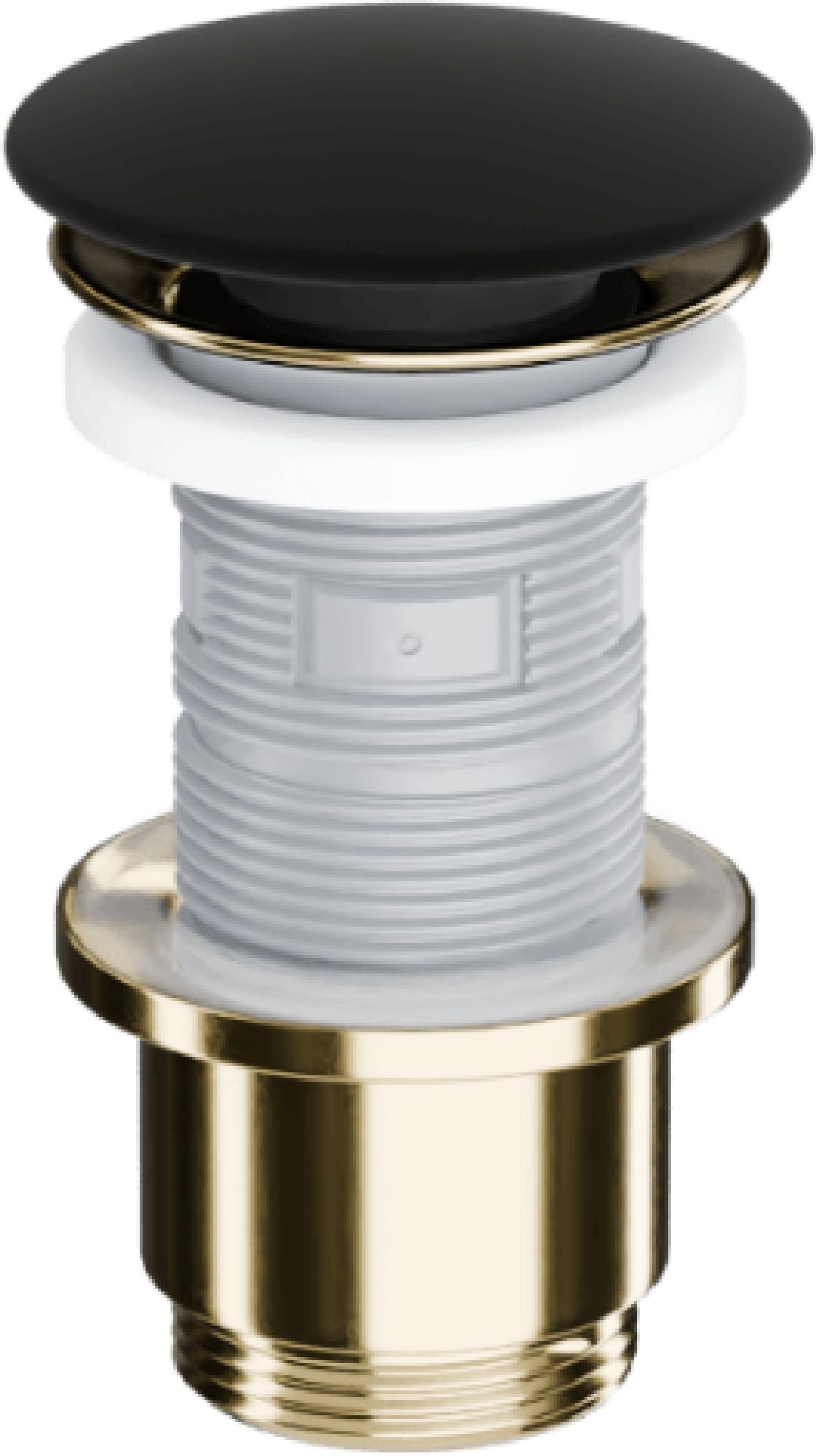 Excellent Design tappo per lavabo nero-oro ARIN.1485.K.01.BLMGL
