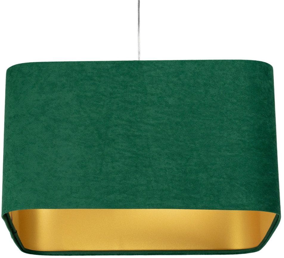 BPS Koncept Kwadro sue lampada sospesa 1x60 W verde-oro KW-104-40W20