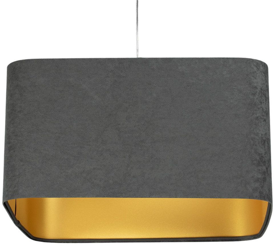 BPS Koncept Kwadro sue lampada sospesa 1x60 W oro -grafite KW-110-40W20