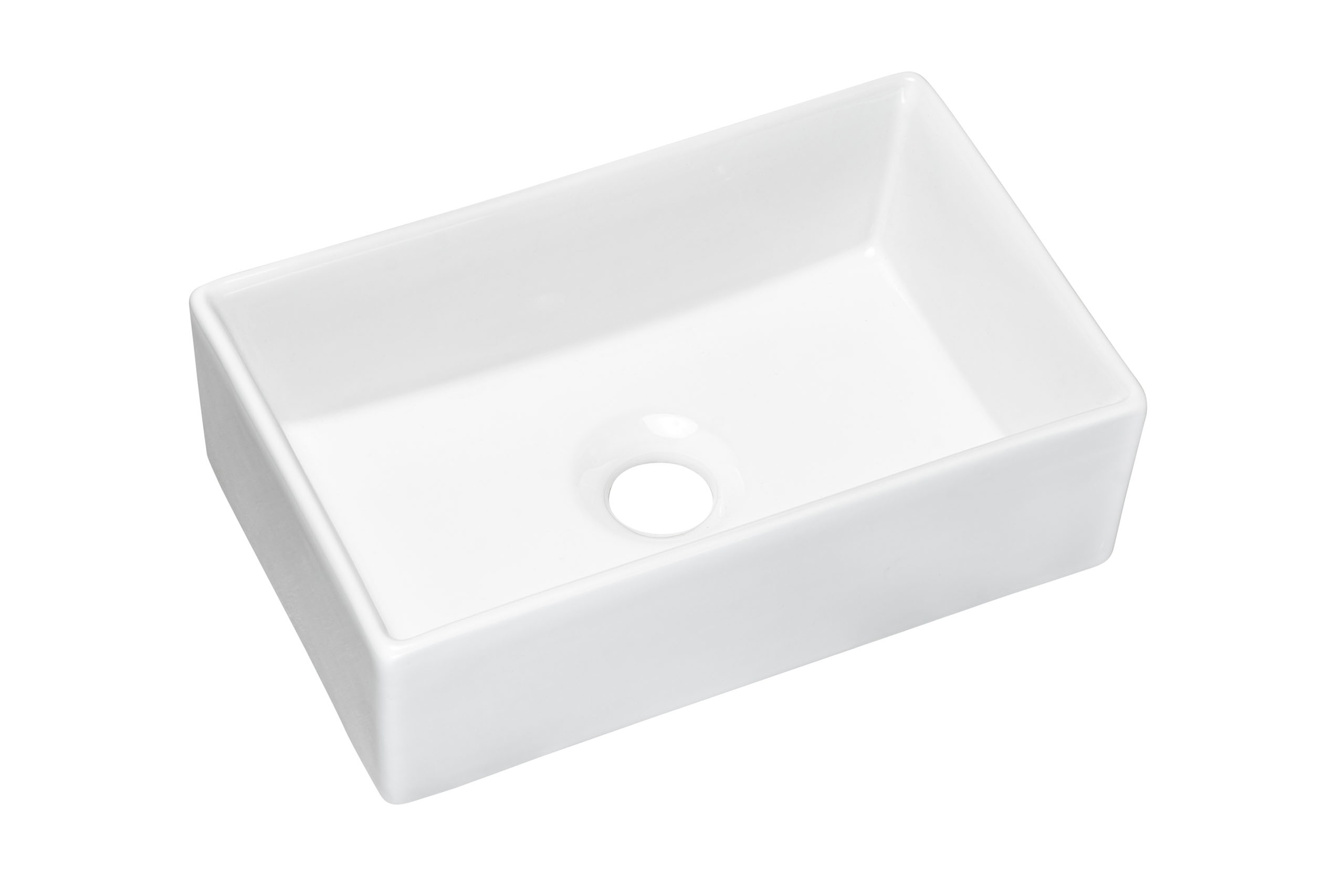 Comad Gaja lavabo 35x22 cm rettangolare da appoggio bianco UN-GAJA35-SW 78570A(35)