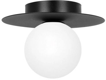 Kaja Robin lampada da soffitto 1x10 W bianco-nero K-5437