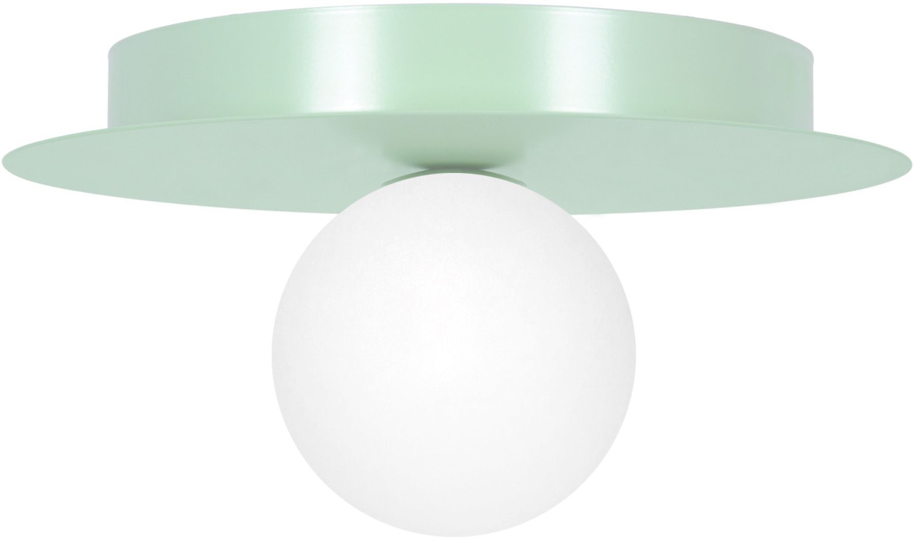 Kaja Robin lampada da soffitto 1x10 W bianco-menta K-5453