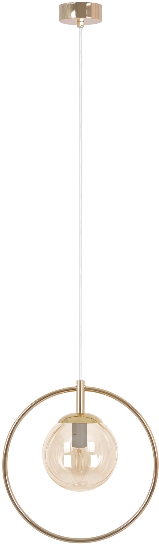 Kaja Sven lampada sospesa 1x10 W oro-ambra K-5395