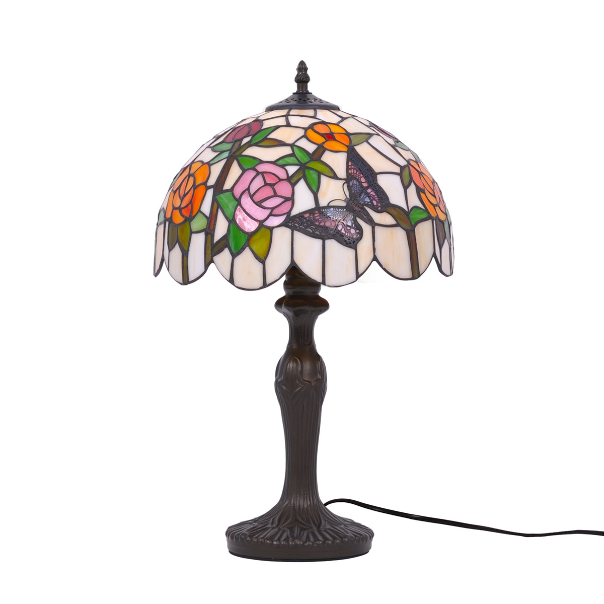 Kaja Rose lampada da tavolo 1x20 W multicolore K-G12835