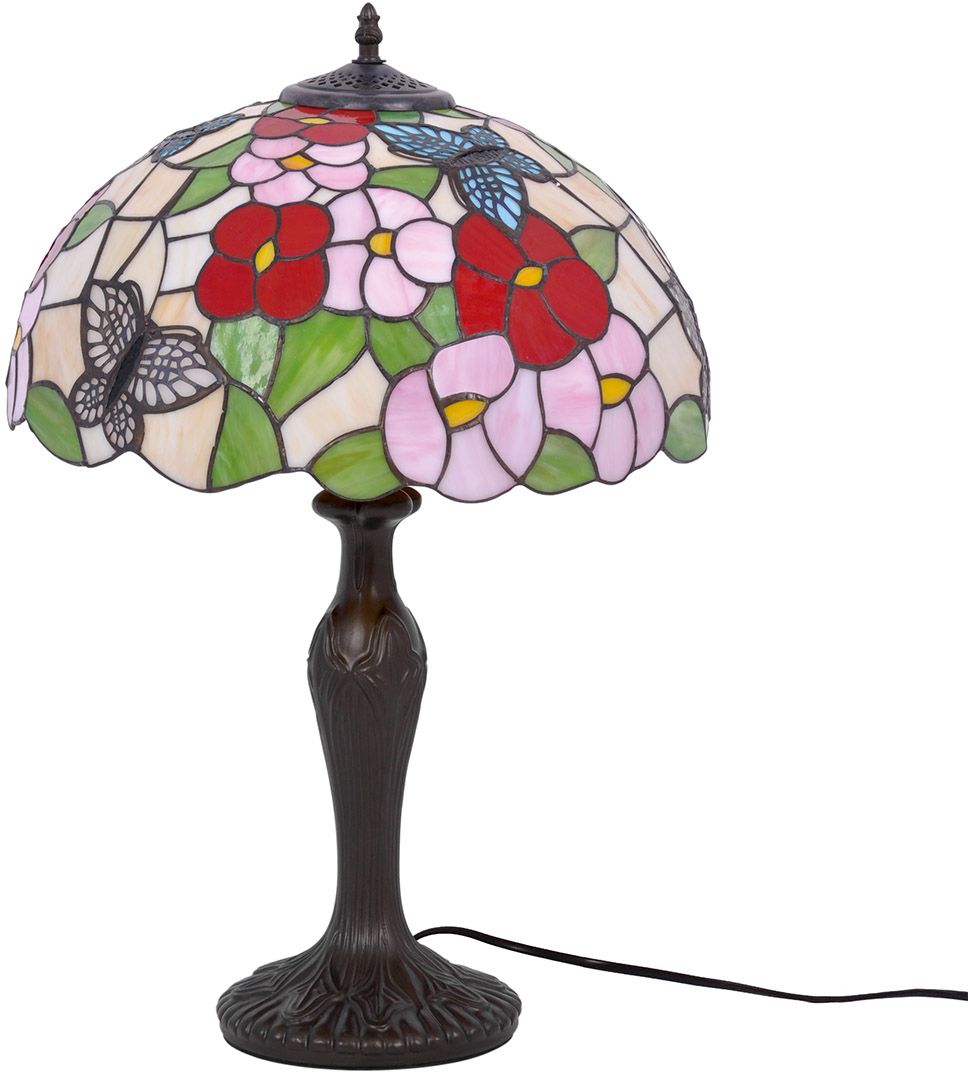 Kaja Butterfly lampada da tavolo 1x20 W multicolore K-G121386