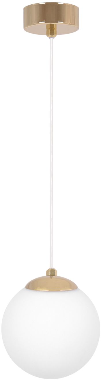 Kaja Rea lampada sospesa 1x10 W bianco-oro K-5420