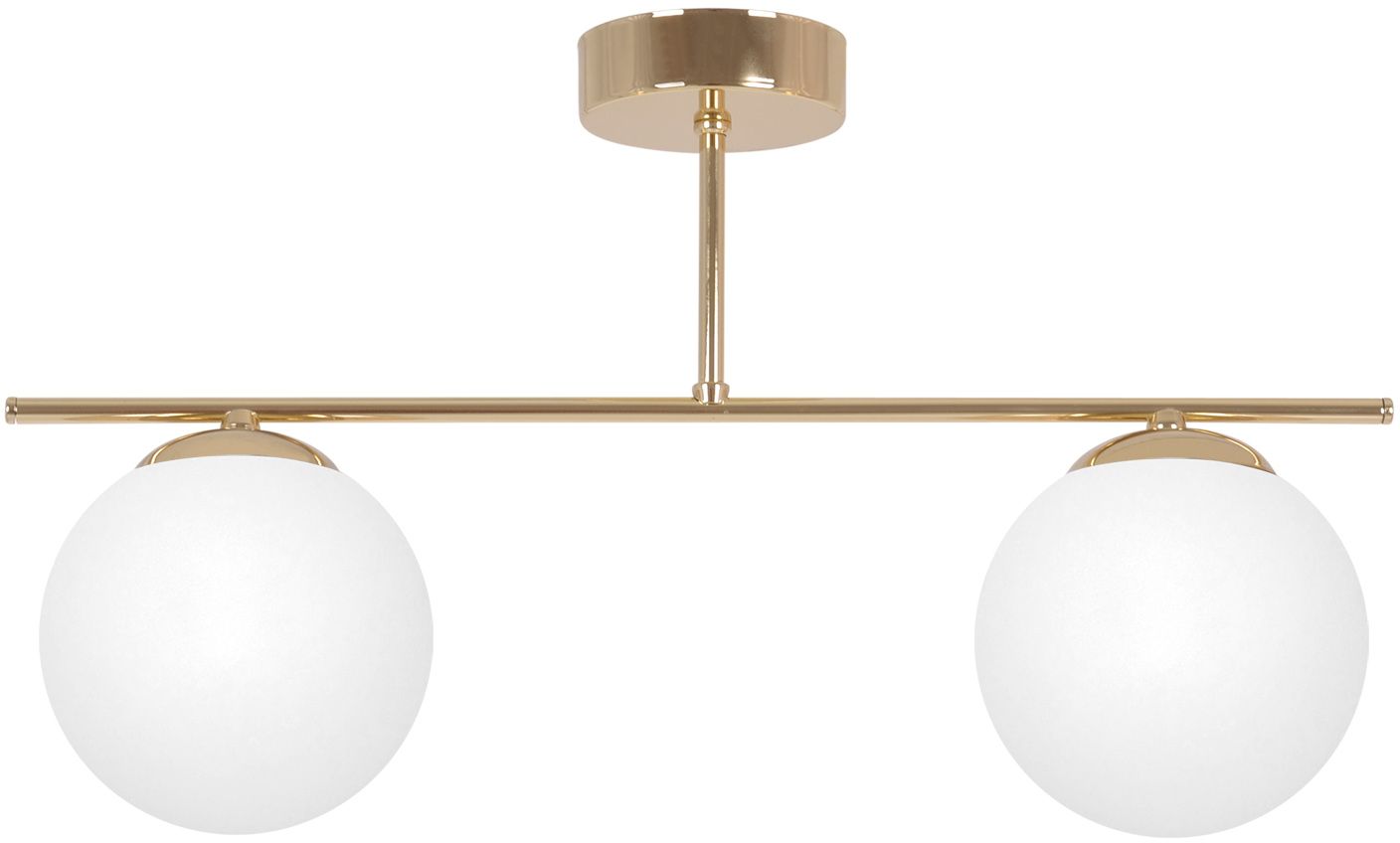 Kaja Rea lampada da soffitto 2x10 W bianco-oro K-5421