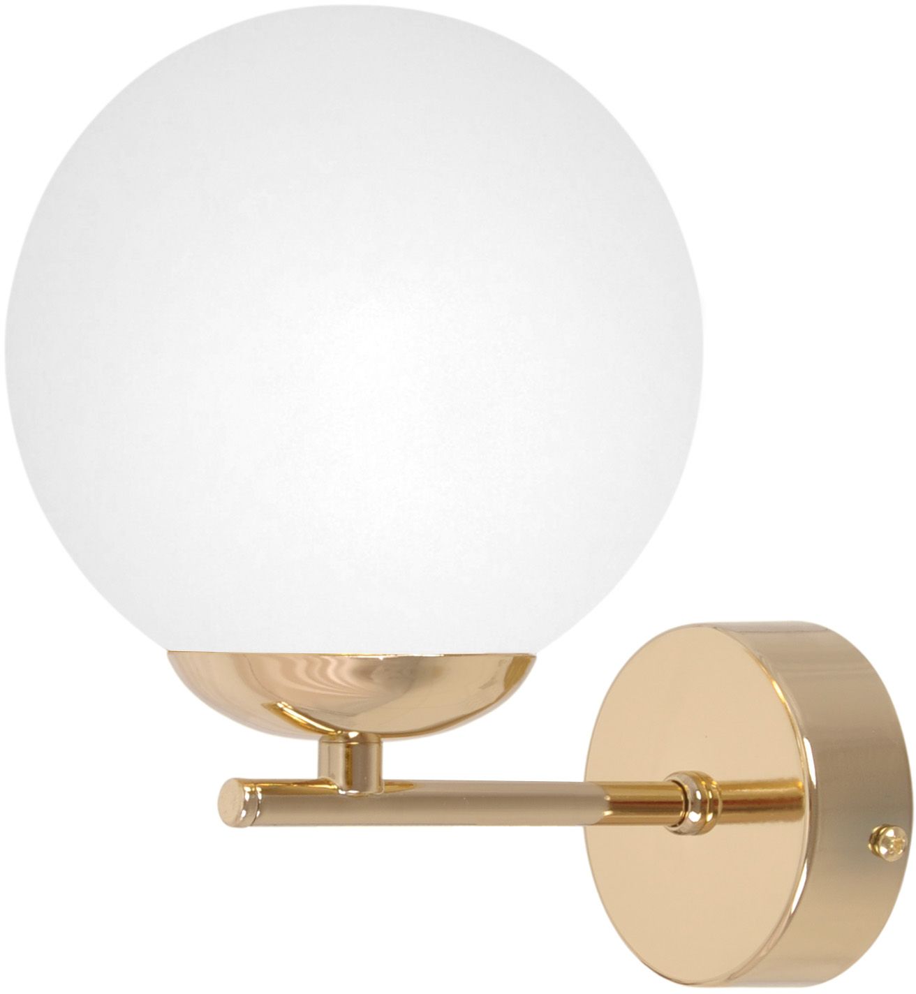 Kaja Rea lampada da soffitto 1x10 W bianco-oro K-5425