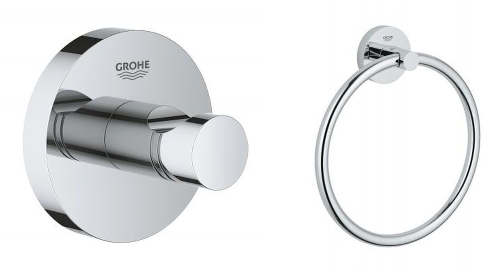 Set portasciugamani Grohe Essentials 40365001, portasciugamani Grohe Essentials 40364001