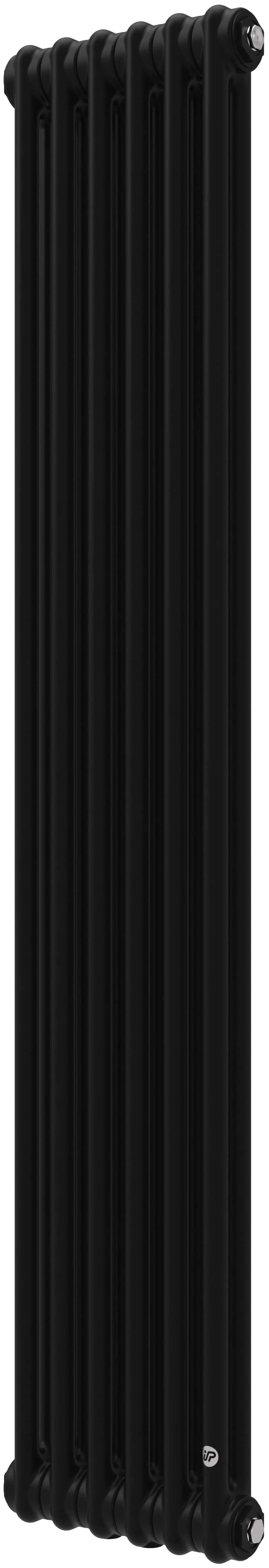 Instal Projekt Tubus 2 termoarredo 149.3x29 cm podłączenie inferiore nero TUB2-150/06D50C75
