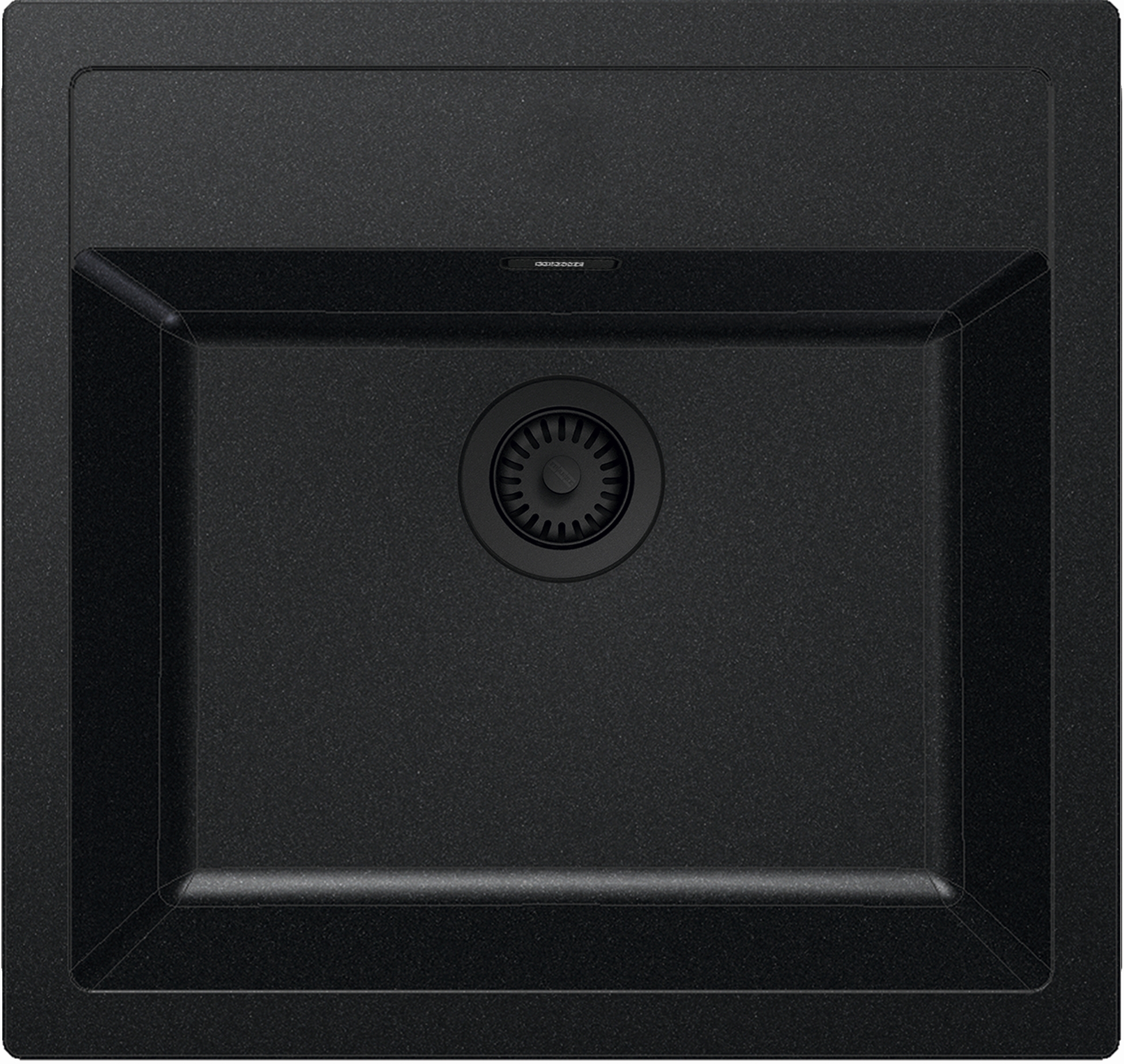Franke Sirius SID lavello tectonite 56x53 cm nero 143.0702.425