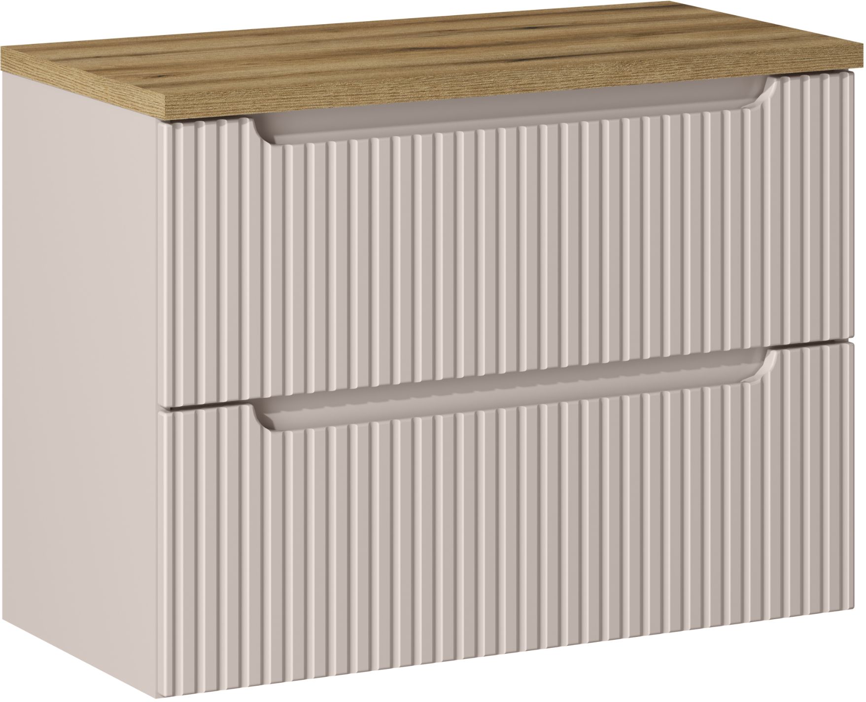 Set armadietto Comad Nova Cashmere NOVA CASHMERE 82-80-2S, piano Comad Nova Oak NOVA OAK A 89-80