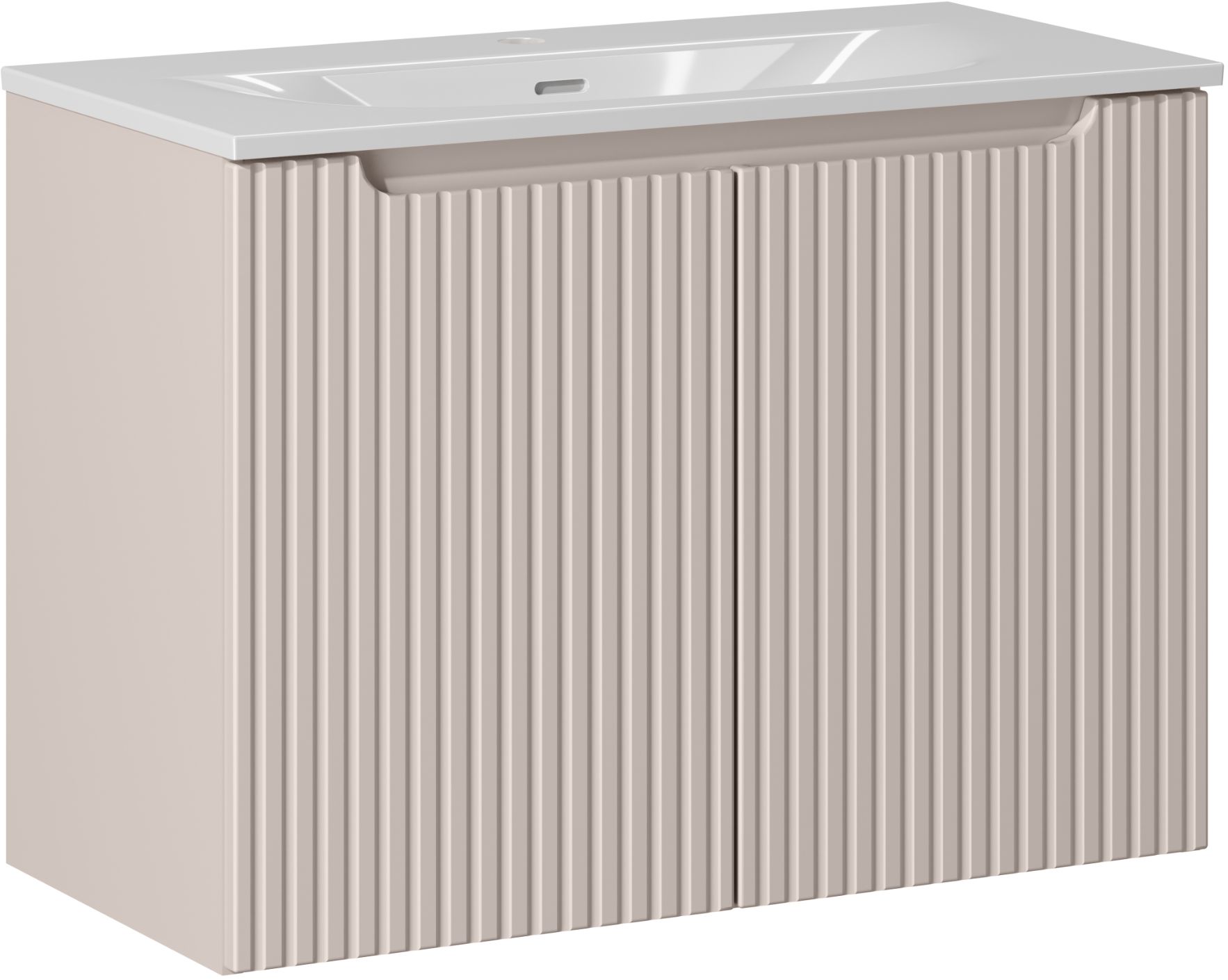 Set armadietto Comad Nova Cashmere NOVA CASHMERE 82-80-2D, lavabo Comad Sky 3 SKY 3 80CM DP (E-8099-3-80)