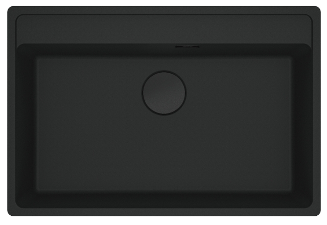 Franke Maris lavello in granito 76x51 cm nero 114.0693.514