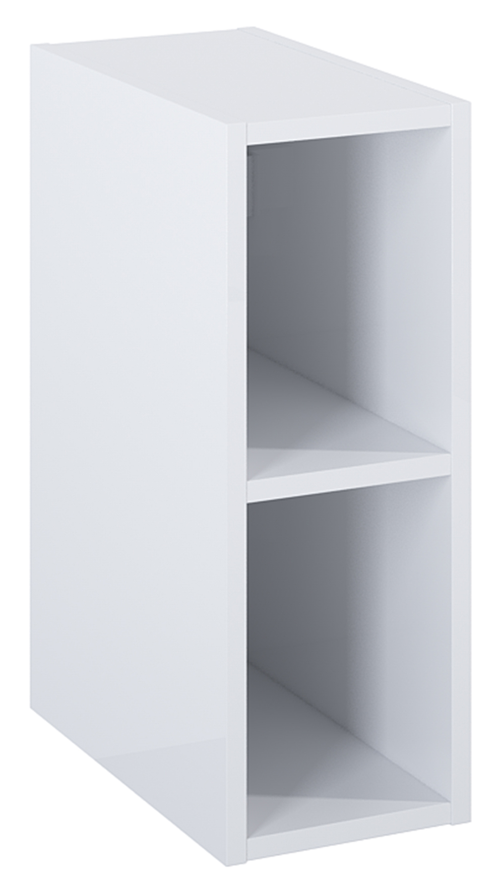 Roca Kwadro armadietto 20x38.6x53 cm laterale sospeso bianco A857975806