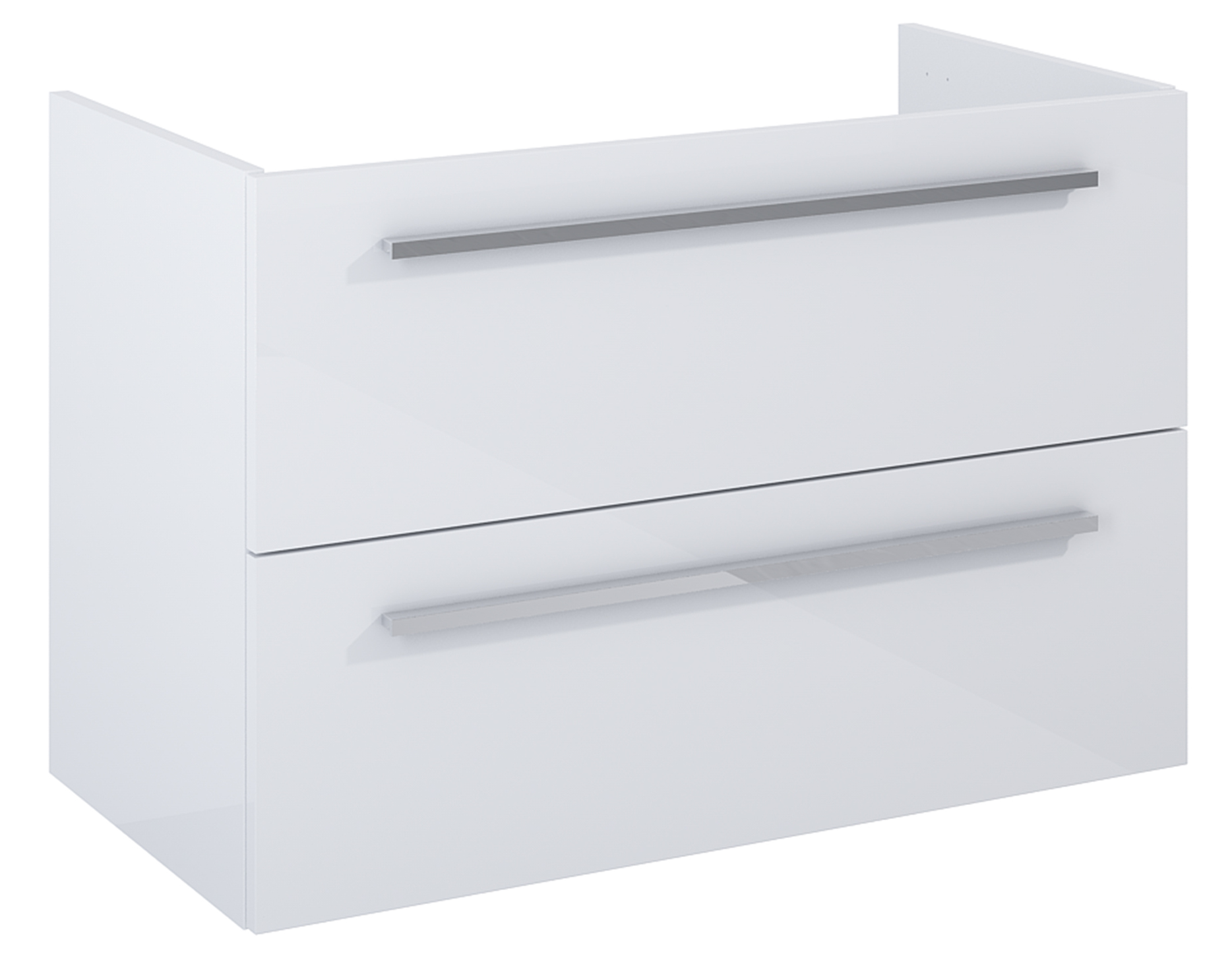 Roca Kwadro armadietto 80x38.4x53 cm sottolavabo sospeso bianco A857972806