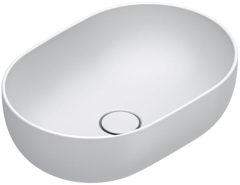 Catalano Sfera lavabo 50x35 cm ovale da appoggio bianco 0522500021