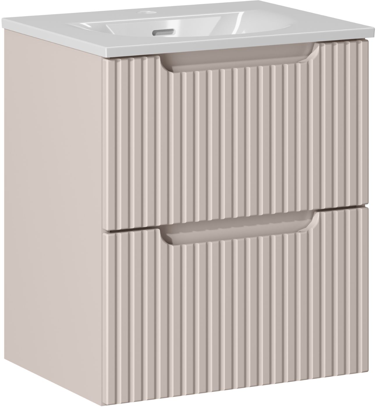Set armadietto Comad Nova Cashmere NOVACASHMERE 82-50-2S, lavabo Comad SKY 3 SKY 3 50CM DP (E-8099-3-50)