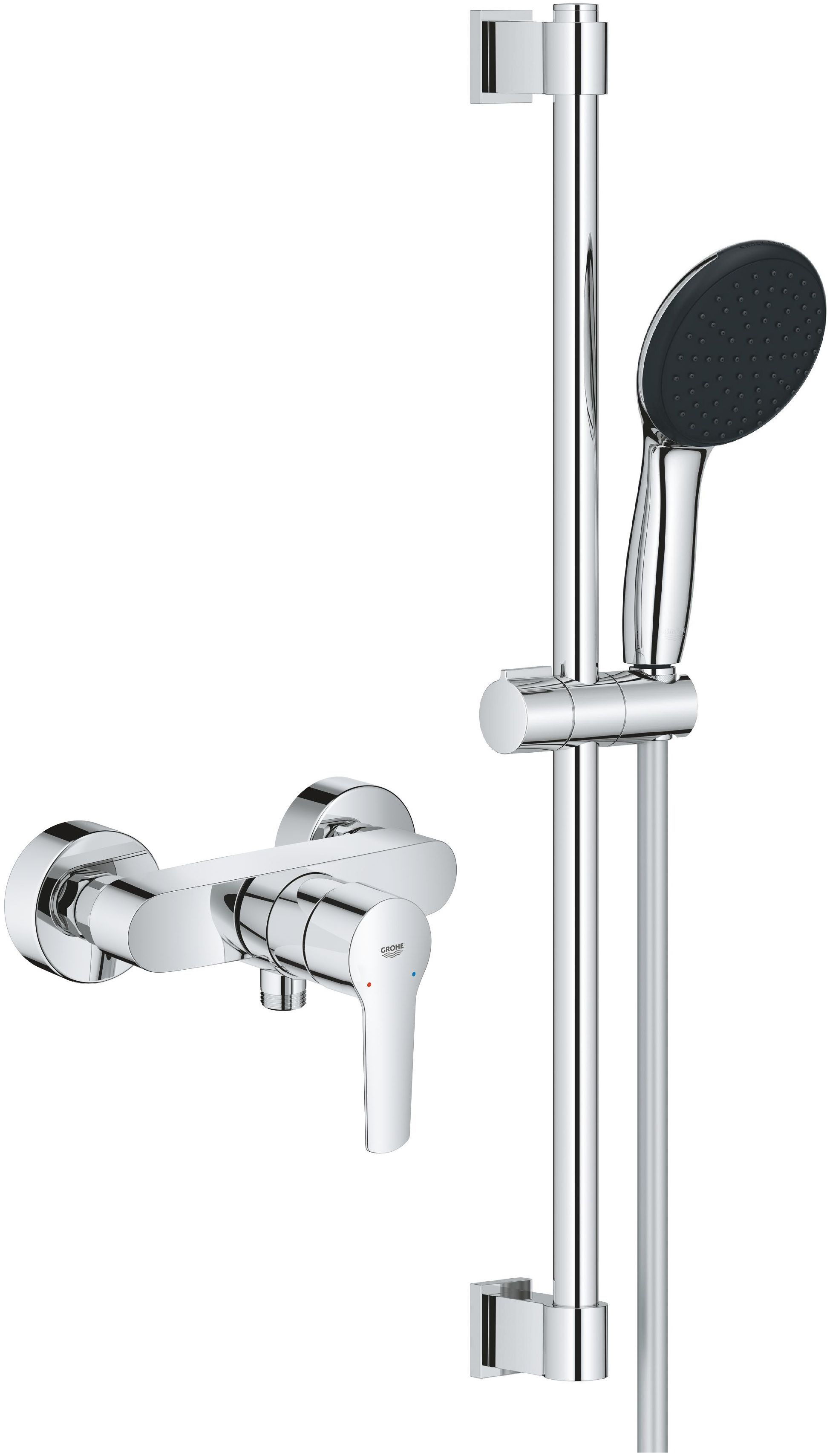 Set rubinetto per doccia Grohe Start 24208002, set doccia Grohe Vitalio Start 27942001