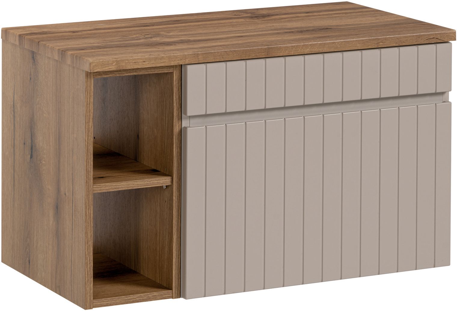 Set armadietto Comad Iconic Cashmere ICONIC CASHMERE 82-60-D-1S, armadietto Comad Coast Evoke ICONIC OAK COAST EVOKE 81-01-A, BLAT 89-80-A OAK COAST EVOKE