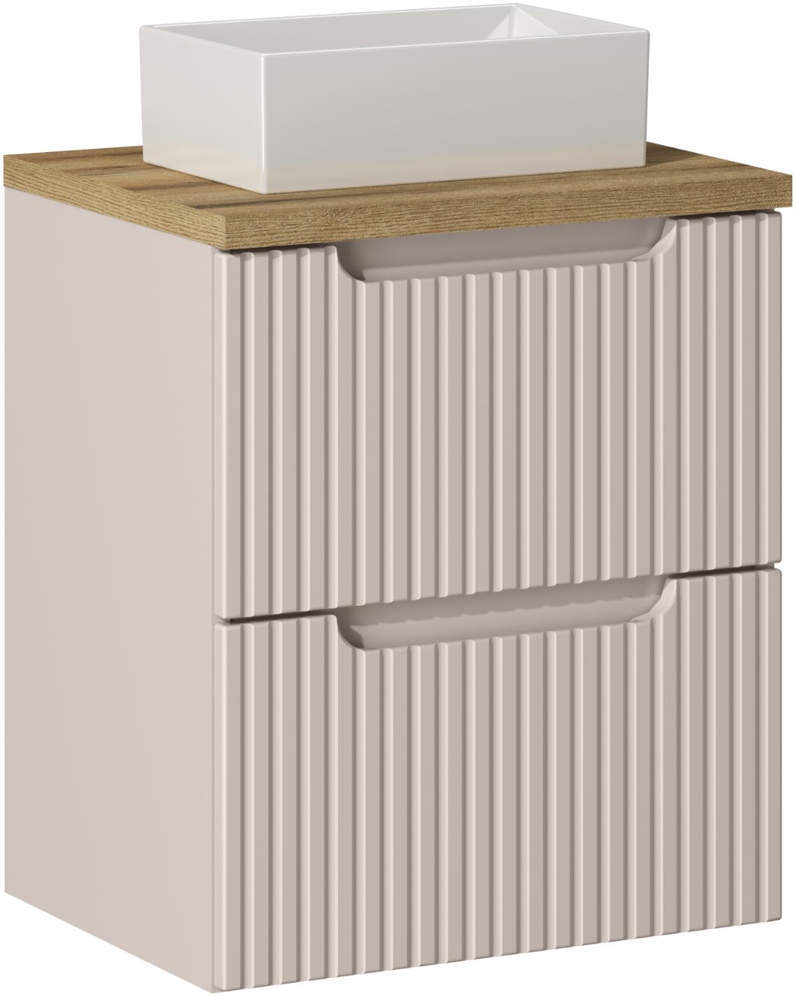 Set armadietto Comad Nova Cashmere NOVACASHMERE 82-50-2S, lavabo Comad Gaja UN-GAJA35-SW 78570A(35), NOVA OAK A 89-50