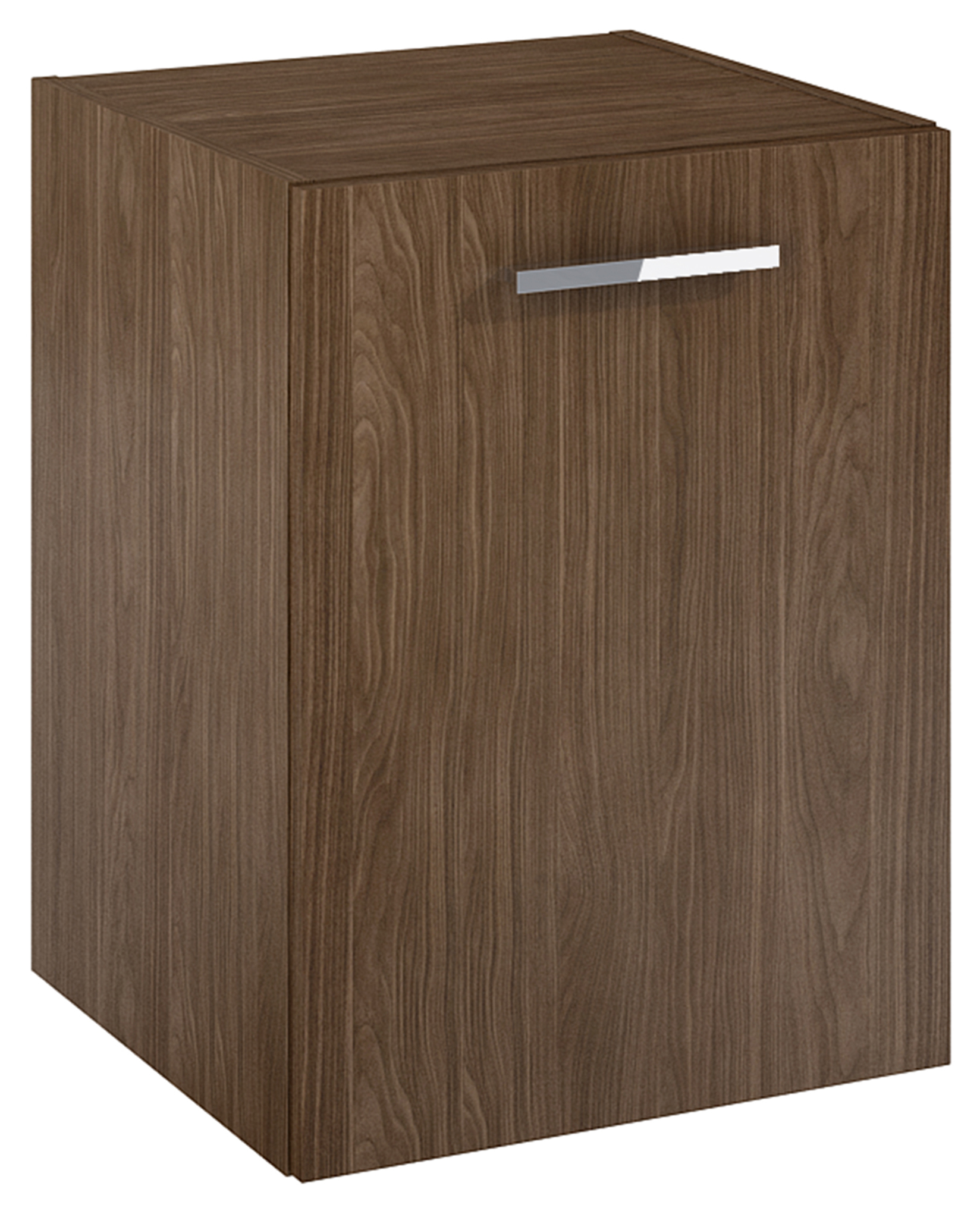 Roca Kwadro armadietto 39.8x38.4x53 cm laterale sospeso noce A857974540