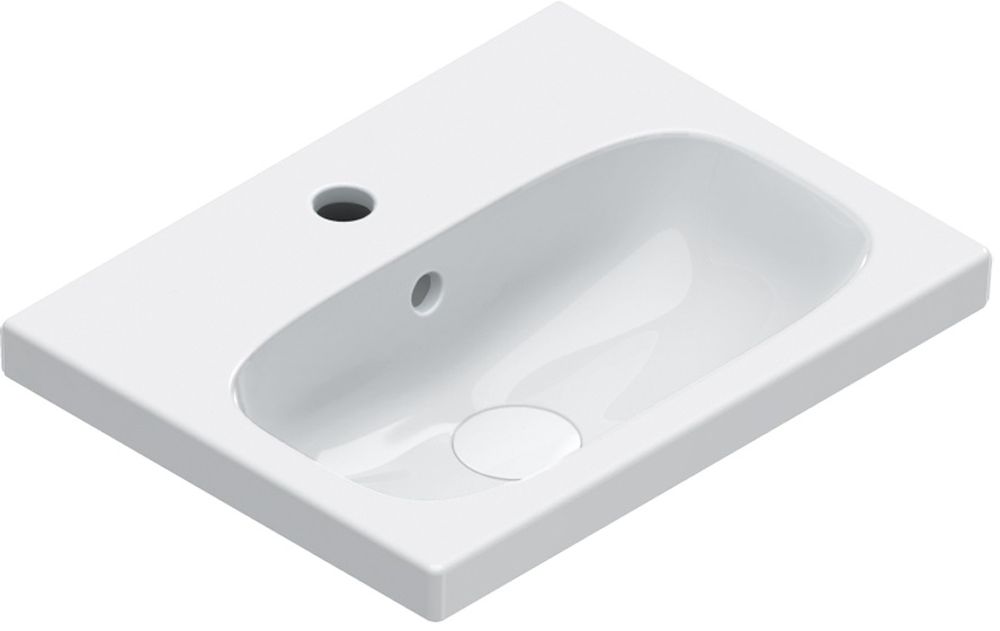 Catalano Alvea lavabo 45x35 cm rettangolare a parete-da mobile bianco 0620451001