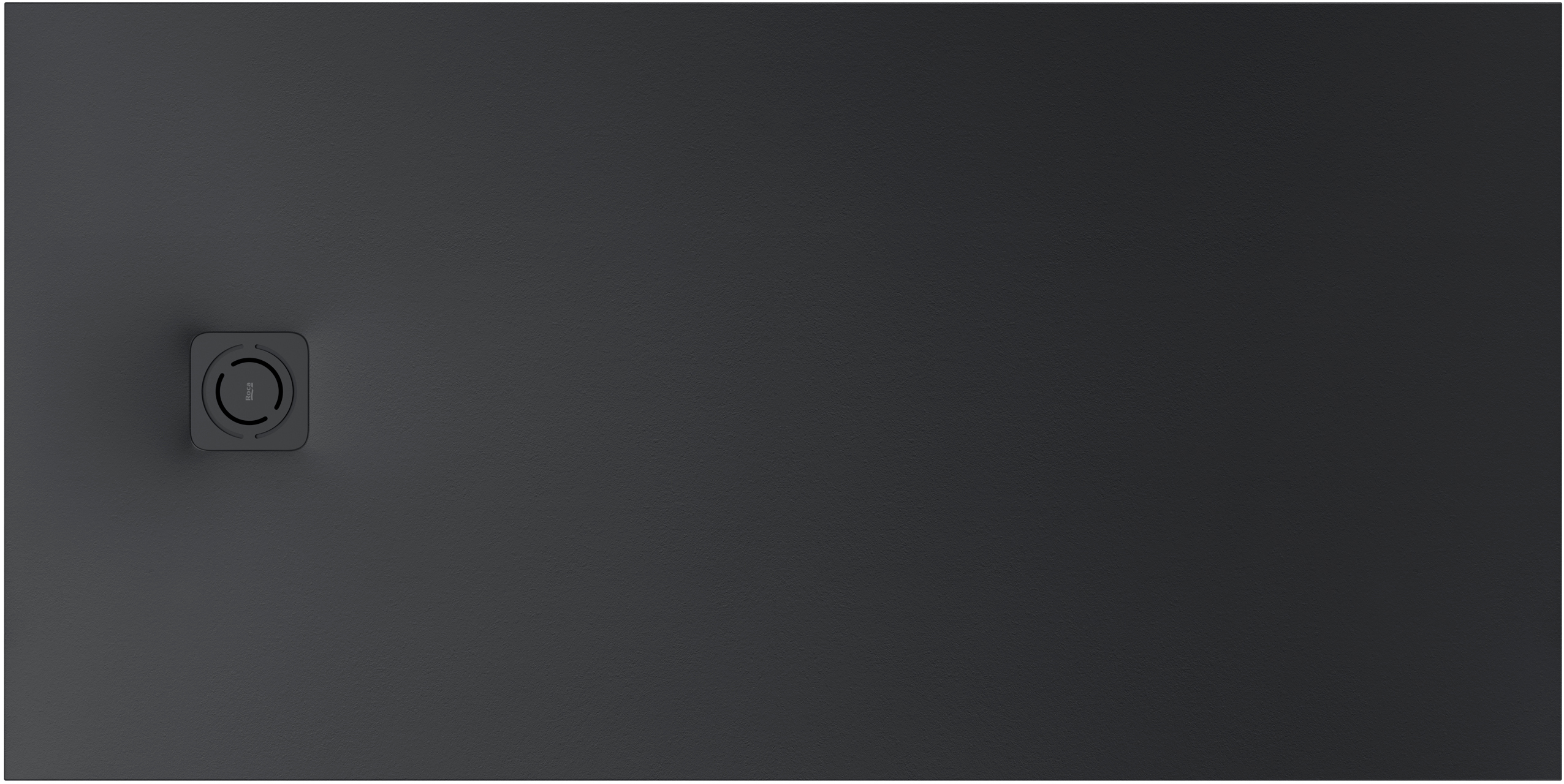 Roca Magma piatto doccia rettangolare 140x70 cm nero APE015782BC03400