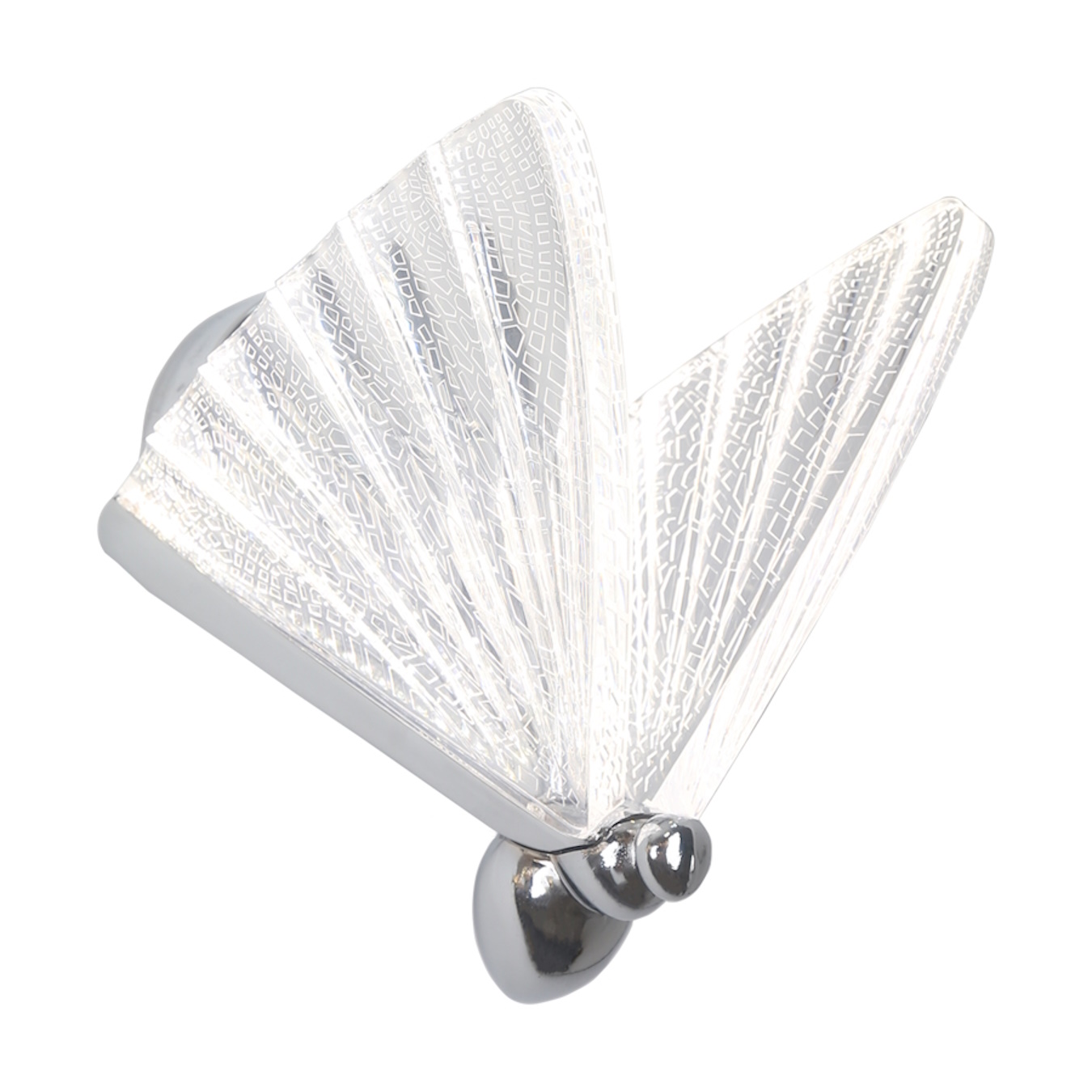 Light Prestige Mariposa lampada da parete 1x8 W cromo LP17151WCH