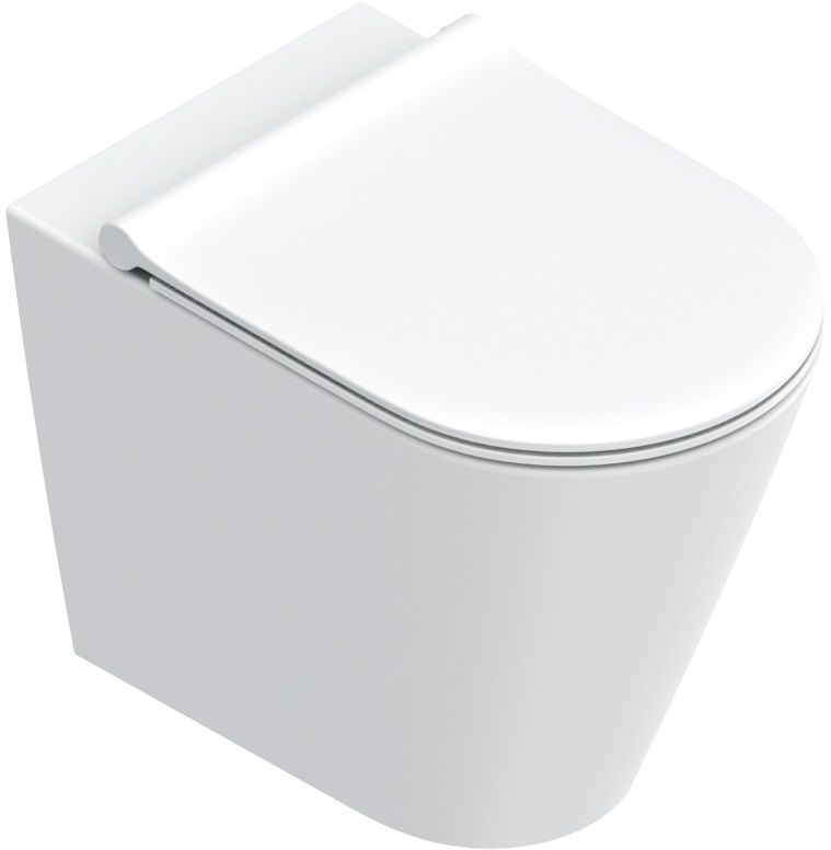 Catalano Zero vaso wc a terra senza brida bianco opaco 0114550021
