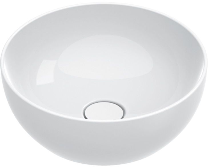 Catalano Green lavabo 40x40 cm rotonda da appoggio bianco 0423400001
