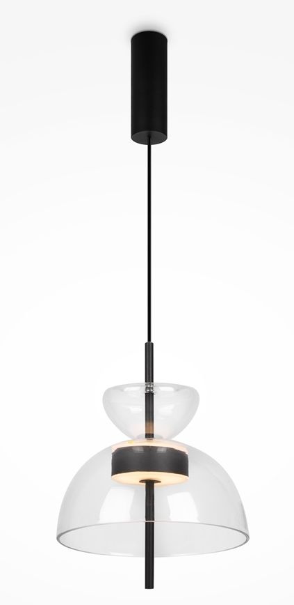 Maytoni Bangkok lampada sospesa 1x12 W nero MOD185PL-L6B3K1