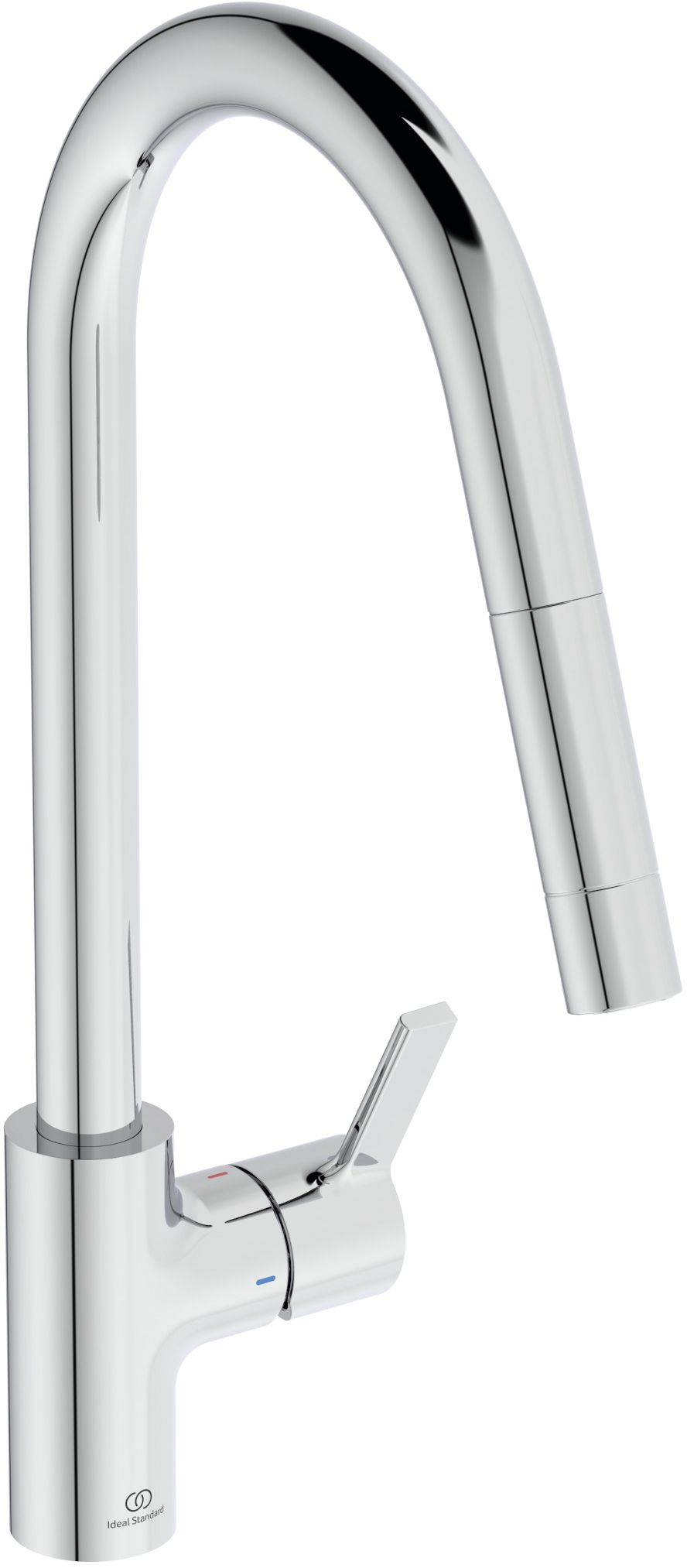 Ideal Standard Gusto rubinetto da cucina verticale cromo BD414AA