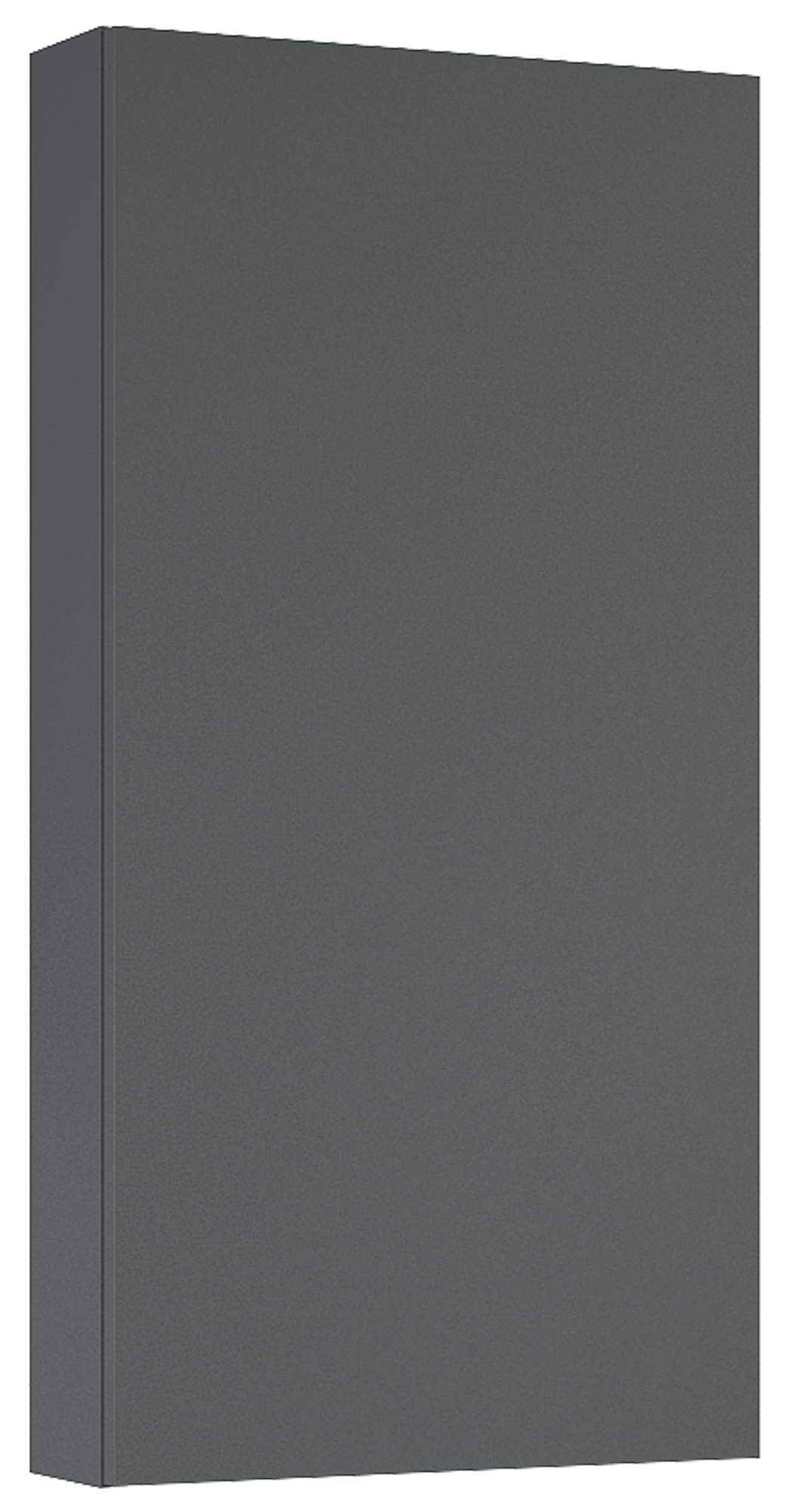 Roca Extra armadietto 40x12.6x80 cm laterale sospeso antracite A857957531
