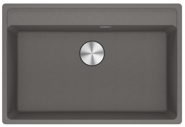 Franke Maris lavello in granito 76x51 cm grigio/grafite/inox 114.0661.668