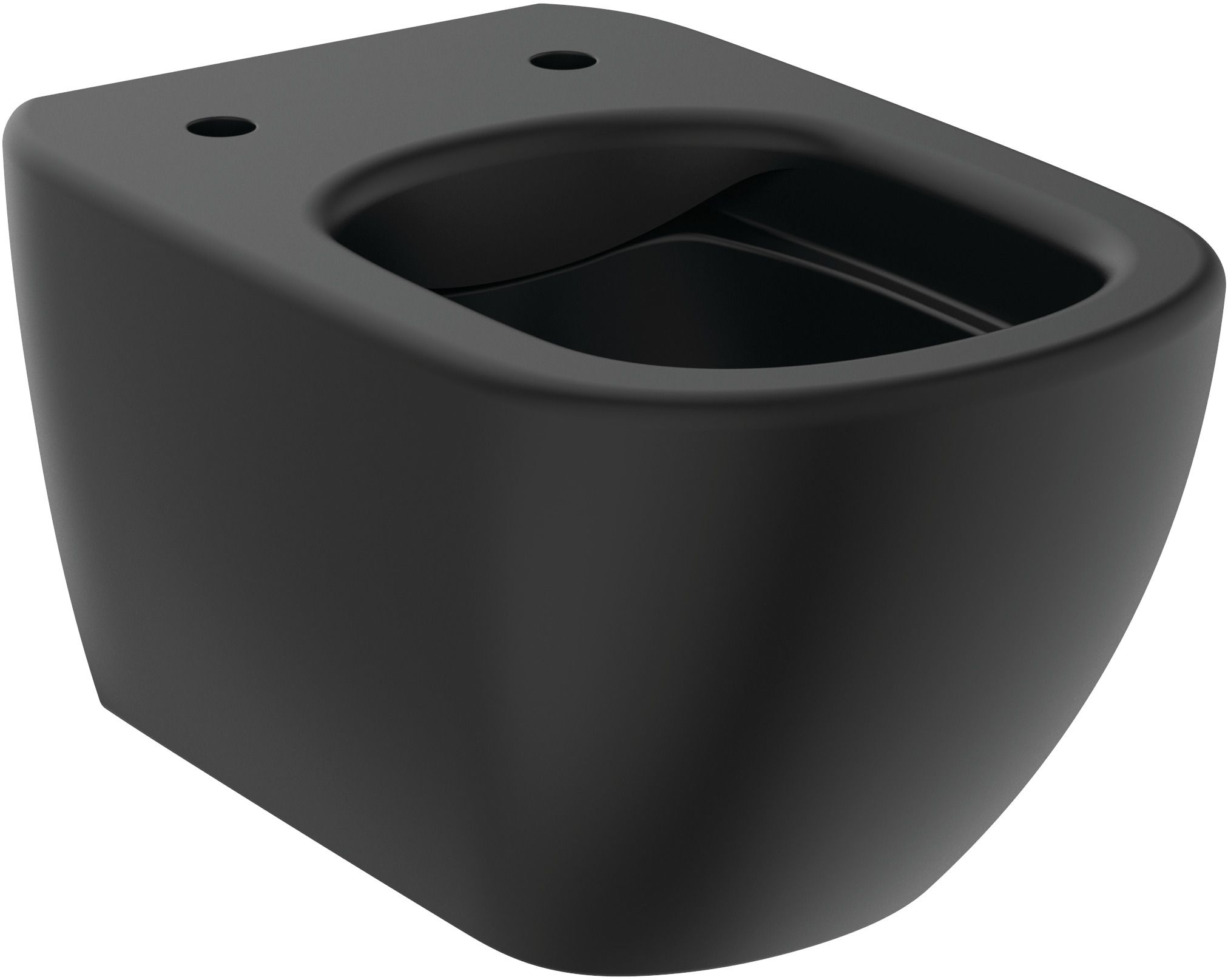 Ideal Standard Tesi vaso wc sospeso senza brida nero semiopaca T4932V3
