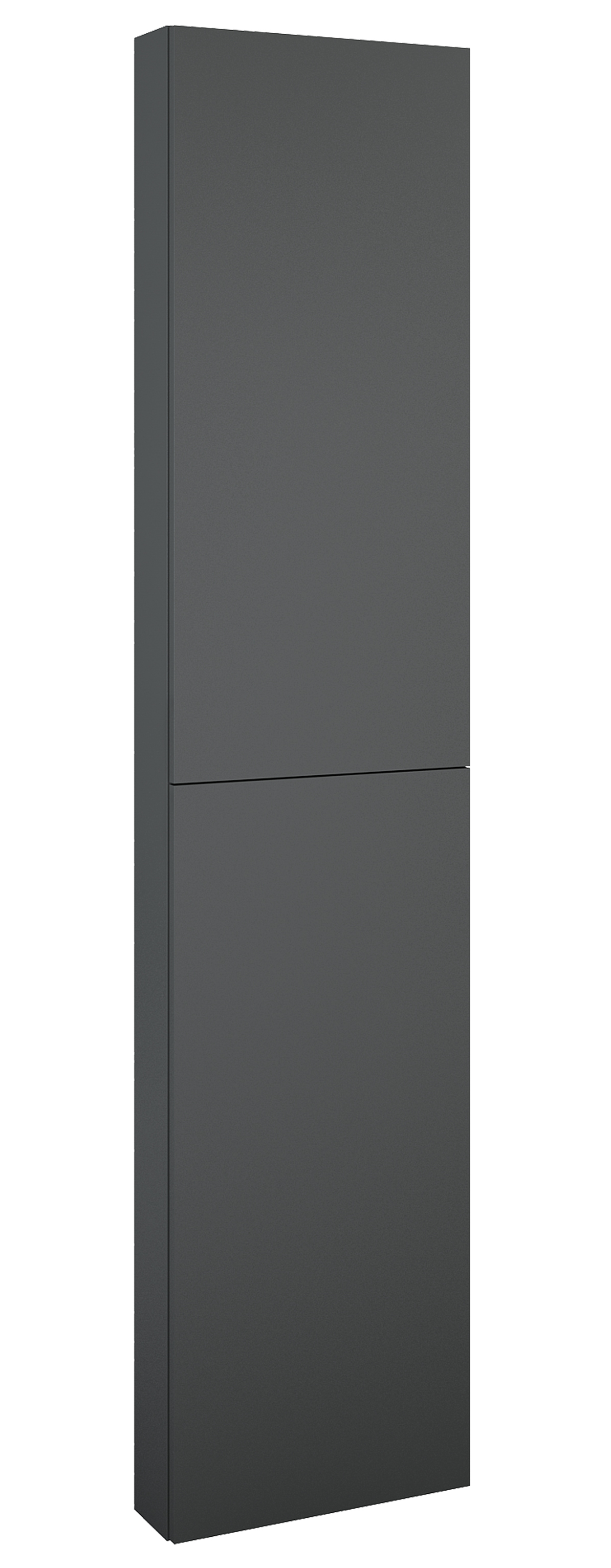 Roca Extra armadietto 40x12.6x180 cm laterale sospeso antracite A857911531