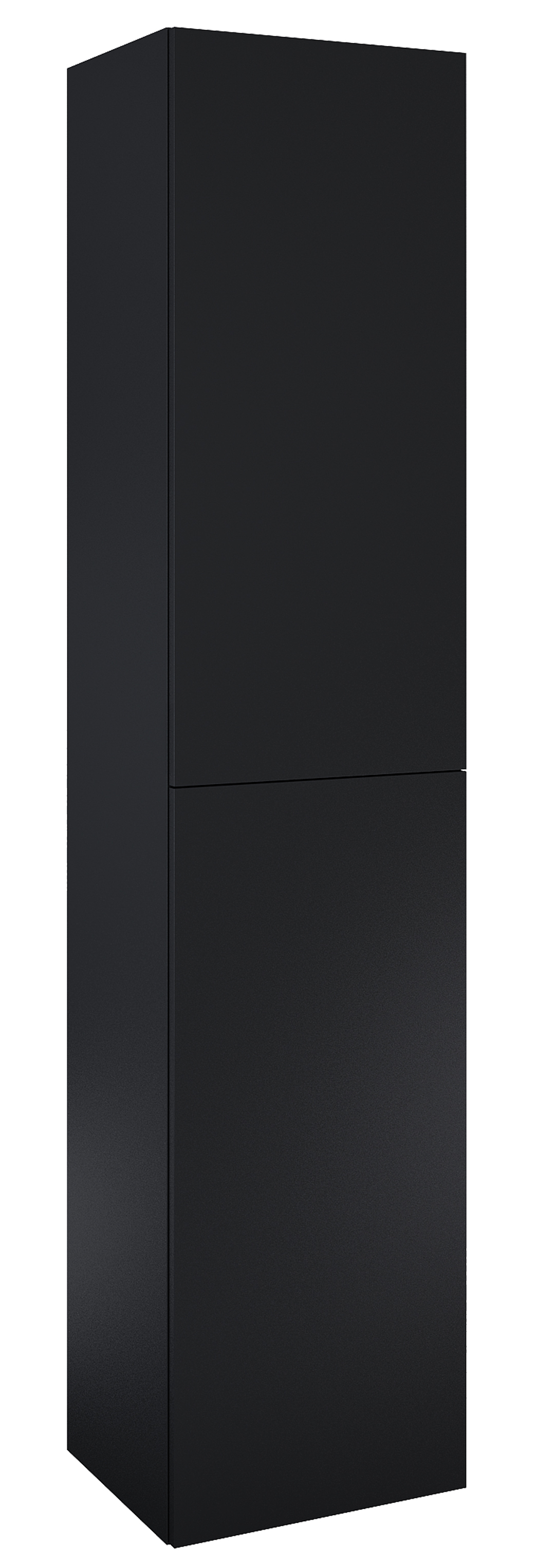 Roca Extra armadietto 40x35.2x180 cm laterale sospeso nero A857956532