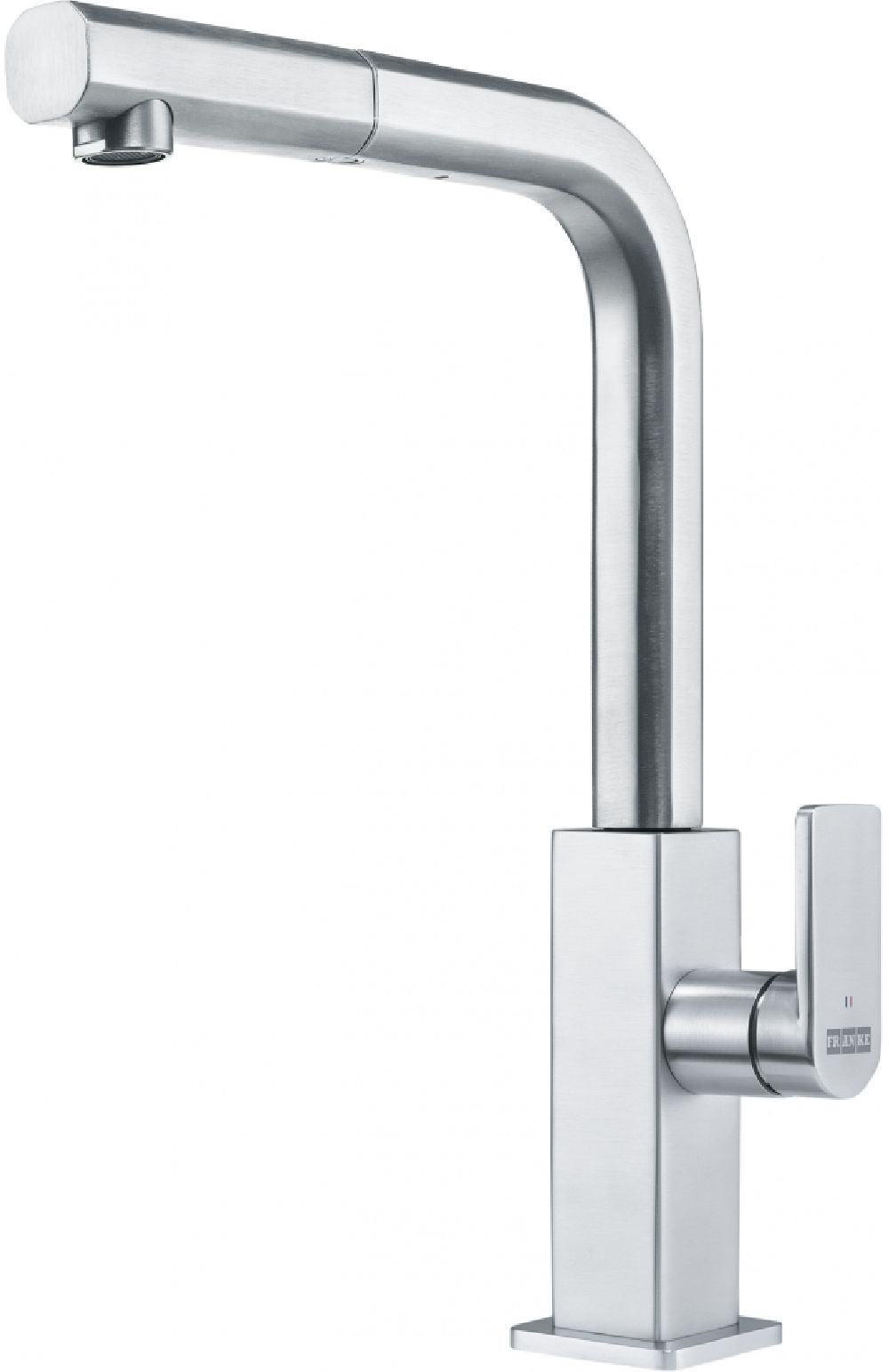 Franke Mythos Pull-Out rubinetto da cucina verticale acciaio inossidabile 115.0547.853