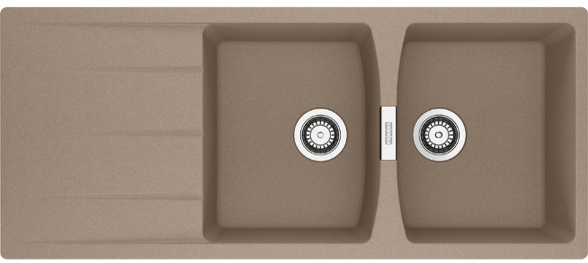 Franke Centro lavello in granito 116x50 cm marrone 114.0710.233