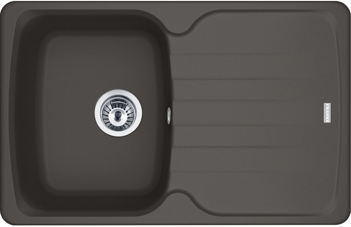 Franke Antea lavello in granito 78x50 cm grigio/grafite/inox 114.0716.311