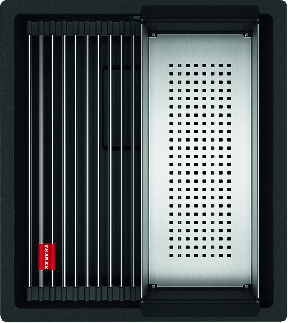 Franke Kanon lavello in granito 46x41 cm nero 125.0721.149