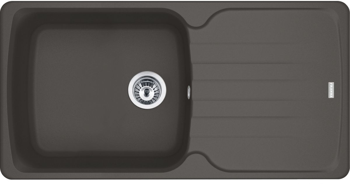Franke Antea lavello in granito 97x50 cm grigio/grafite/inox 114.0716.313