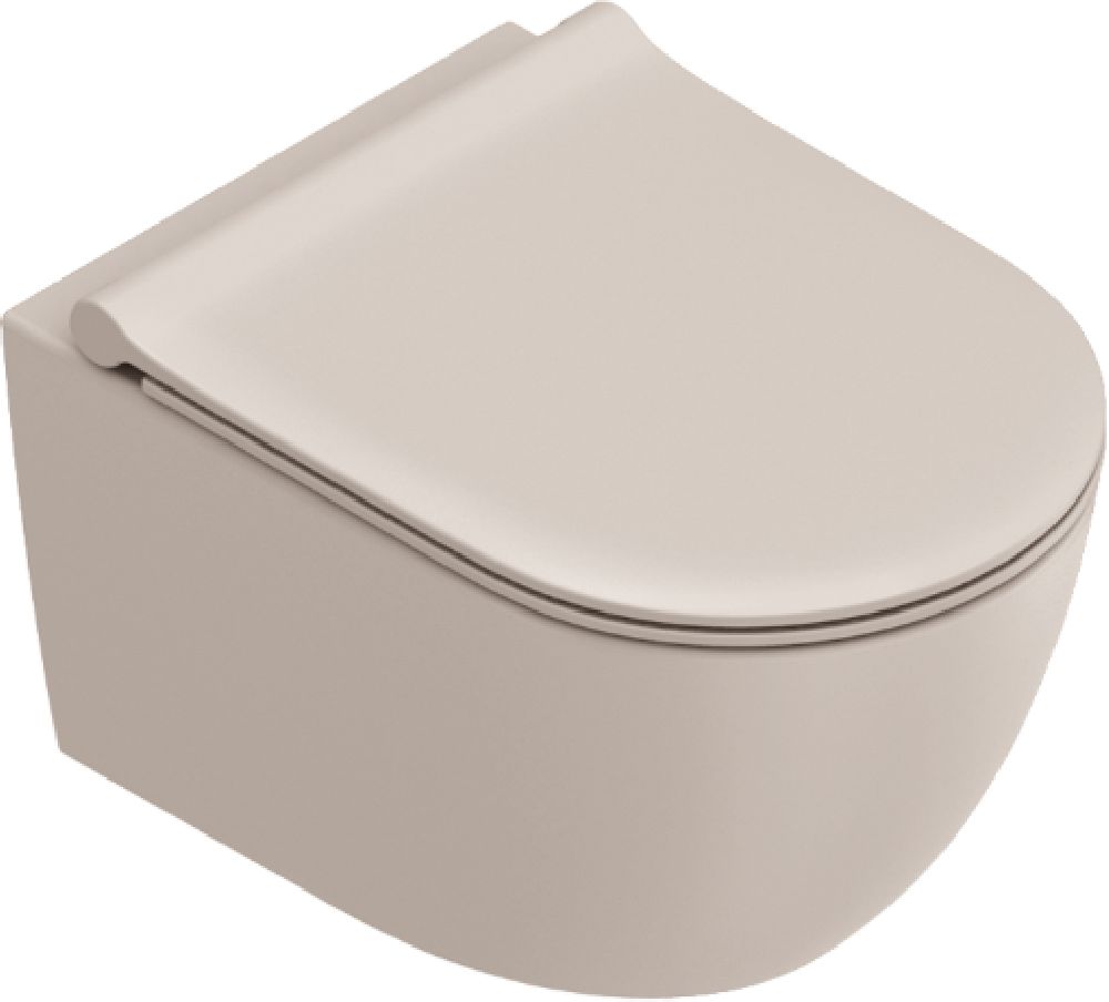 Catalano Sfera vaso wc sospeso senza brida beige opaco 0511500031