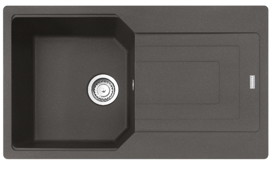 Franke Urban lavello in granito 86x50 cm grigio/grafite/inox 114.0714.171