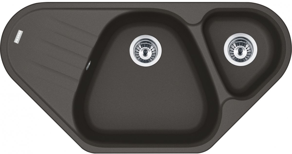 Franke Antea lavello in granito 96x50 cm grigio/grafite/inox 114.0716.315