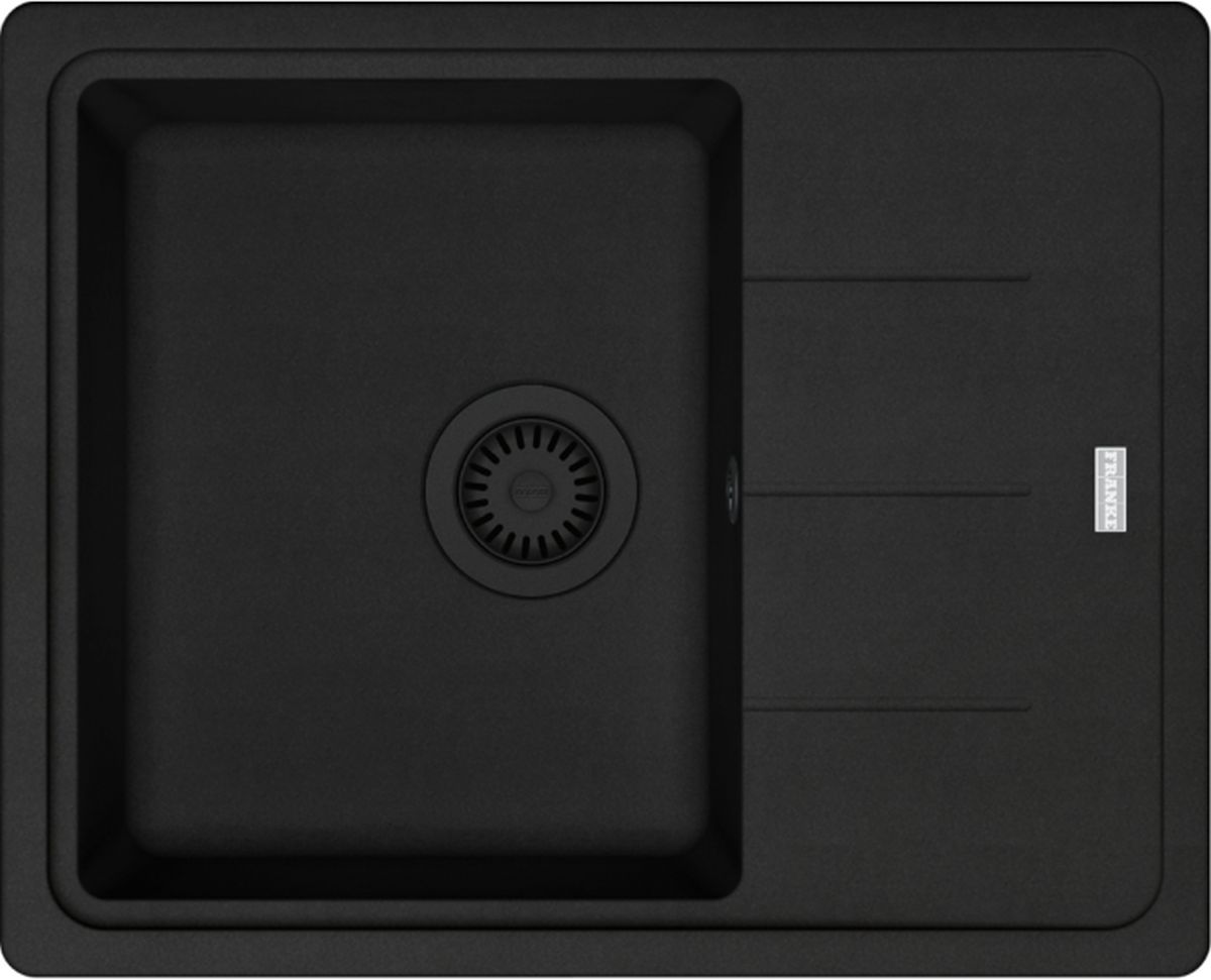 Franke Basis lavello in granito 62x50 cm nero 114.0693.558